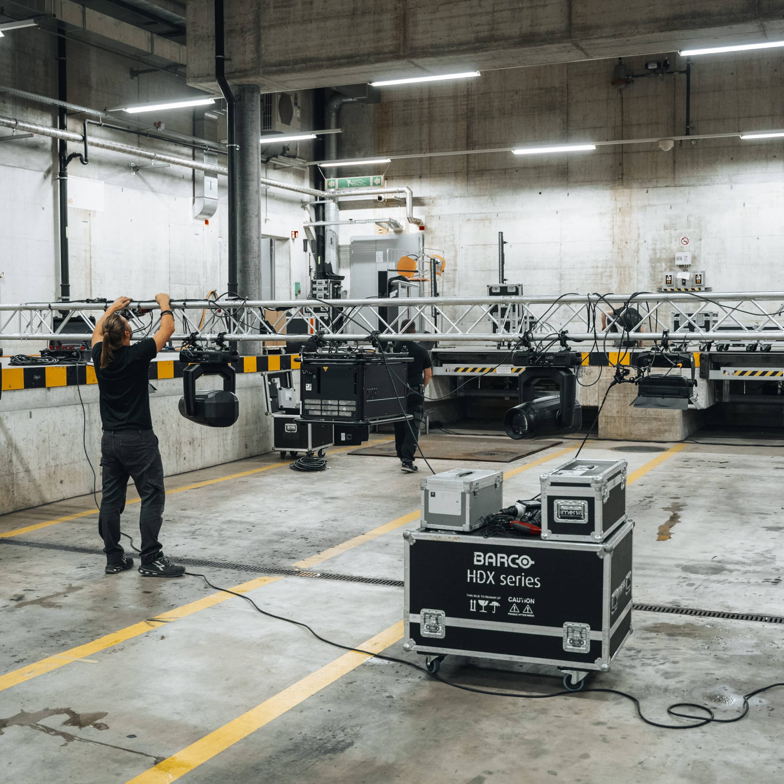 Techniciens de chez imersis SA