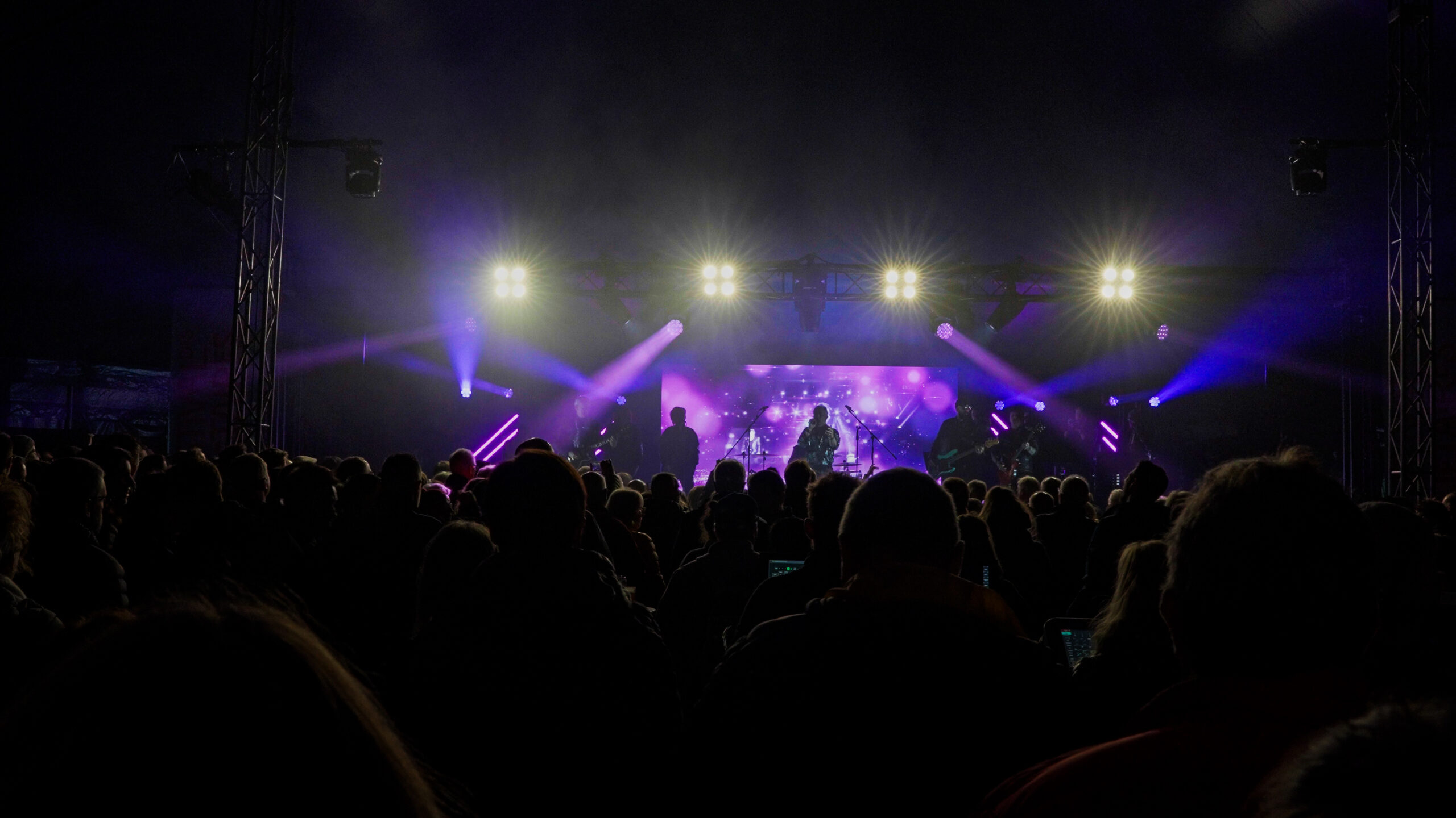 Scène Acrobate du frestival des sociétaires de la Raiffeisen